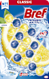 WC blok Power Aktiv s vůní citronu 4x50 g Bref