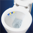 WC blok Power Aktiv s vůní citronu 4x50 g Bref