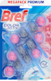 Color Aktiv osvježivač za WC  školjku Fresh Flowers, 3 x 50 g Bref