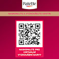 barva na vlasy Sytý přirozeně černý 1-0 Palette DELUXE