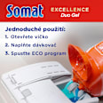 Excellence Duo gel do myčky Somat