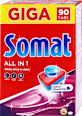 ALL IN 1 GIGA - tablete za mašinsko pranje posuđa Somat