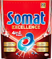 Kapsule za strojno pomivanje posode 4 v 1 EXCELLENCE Somat
