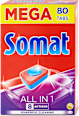ALL IN 1 MEGA - tablete za mašinsko pranje posuđa Somat