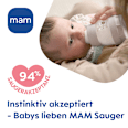 Trinksauger Silikon 0 0+ Monate mam