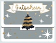 Gutscheinverpackung mit Tannenbaum KUWOPA