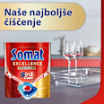Kapsule za strojno pomivanje posode Excellence Premium 5 v 1 Somat