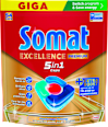 Kapsuly do umývačky riadu Excellence Premium 5in1 Somat