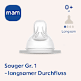 Trinksauger Silikon 1 0+ Monate mam