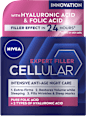 Нощен крем против бръчки Cellular Hyaluron Filler NIVEA