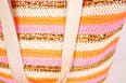 Strandtasche bunt mit Streifen keine Marke