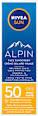 Слънчезащитен крем за лице ALPIN SPF 50 NIVEA SUN