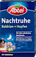 Nachtruhe Baldrian + Hopfen Tabletten Abtei
