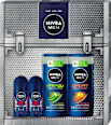 Active Pflege-Duo Box Geschenkset Duschgel und Deo Roll-on NIVEA MEN
