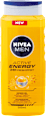 Gel de duș Active energy NIVEA MEN