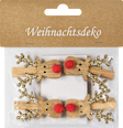 Holzklammern Rentier KUWOPA