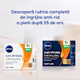 Cremă de zi anti-rid + cremă de noapte anti-rid 55+ NIVEA