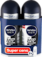 Pánsky guľôčkový antiperspirant Black & White Invisible Original NIVEA MEN