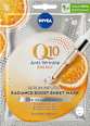 Textilná pleťová maska Q10 Energy NIVEA