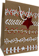 Geschenktasche Weihnachten Mittel keine Marke