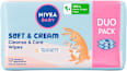 Soft & Cream vlažne maramice, 2 x 57 NIVEA BABY