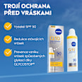 Q10 denní UV fluid proti vráskám SPF50 NIVEA