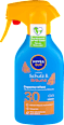Sprej za zaščito pred soncem za hitrejšo porjavitev Protect & Bronze, ZF 30 NIVEA SUN