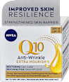 Výživný pleťový denný krém proti vráskam Q10 Extra Nourish OF 15 NIVEA