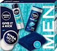 Козметичен комплeкт Fresh Kick - Део спрей Fresh active, 150 ml +Душ гел Fresh kick, 250 ml 3 в 1 NIVEA MEN