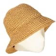 Bucket Hut geflochten in Beige keine Marke