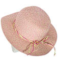 Strohhut Rosa für Kinder PURSET