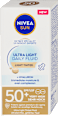 tónovací pleťový krém na opalování Ultra Light Daily Fluid OF50+ světlý odstín NIVEA SUN