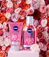 Rose Touch gel micelar pentru curățarea tenului NIVEA