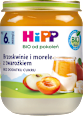 Brzoskwinie i morele z twarożkiem BIO, po 6. miesiącu HiPP