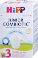Ekološko nadaljevalno mleko 3 COMBIOTIC® Junior, od dopolnjenega 1. leta starosti dalje HiPP