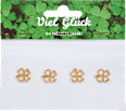 Glücksbringer Minikleeblatt gold keine Marke