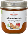 Brotaufstrich Bio Bruschetta Ofengemüse GROSSAUER