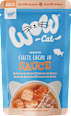 Nassfutter Katze mit Rind, Huhn & Lachs, Filets in Sauce Multipack (6x85 g) WOW