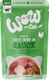 Nassfutter Katze Huhn in Sauce WOW