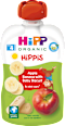 Hippis EKO voćni pire – jabuka i banana s dječjim keksom, 4 + mj. HiPP