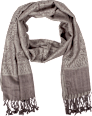 Pashmina taupe klassisch PURSET