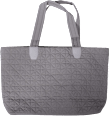 Tasche grau mit Steppmuster PURSET