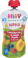 Hippis bio sadni žepek gozdni sadeži z jabolki in breskvami, od 4. meseca HiPP