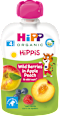 HiPPis voćni pire - jabuka, breskva i šumsko voće, 4+ meseci  HiPP