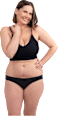 Periodenunterwäsche Free-Cut schwarz Gr L. L-XXL SELENACARE