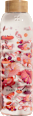 Trinkflasche aus Glas Rot waterdrop