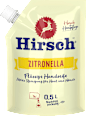 Flüssigseife Zitronella Nachfüllbeutel Hirsch