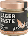 Brotaufstrich Jägerpaste goldblatt