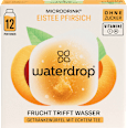 Getränkewürfel Microdrink Eistee Pfirsich (12 Stück) waterdrop