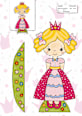 Das Ausschneide-Bastelbuch - Prinzessin, Fee & Einhorn Christophorus